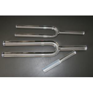 China Diapason en cristal pur à longue résonance pour la guérison sonore avec maillets en cristal prix de gros supplier