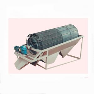 1-10t/h Processing Capacity Double Layers Washing Trommel Screen for Alluvial Mining
