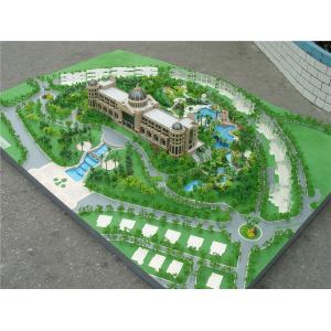 China Physical scale model with warm lighting for building construction presentation supplier