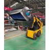 China Mini Skid Steer Loader com balde de neve e lâmina em V para remoção de neve 2640x1720x2140mm wholesale