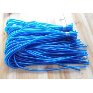 China Fly Fishing Rod Lanyard Leash No Hardware Semi-finished Blue Long Spring String supplier