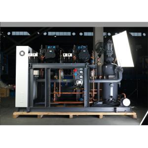 China Coolroom Low Temp Screw Compressor Condensing Unit R22 Refrigeration supplier
