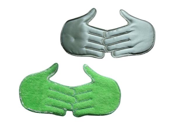 Silvery Grey Sleeping Blindfold Eye Shade Customized On Design / Size / Logo / Color
