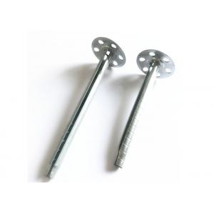 Rock Wool Galvanized Steel Insulation Anchor Pins 8mm Tube 35mm Disc Base