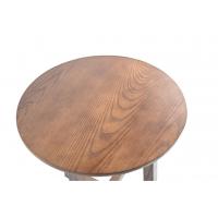 China Elegant Design Round Solid Wood Coffee Table Custom Side Tea Table on sale