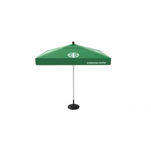 China Outdoor Advertising Beach Umbrellas UV Resistance Custom Printing Color supplier