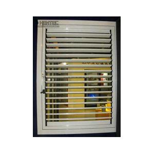 China T5 / T6 Blinds Aluminum Window Frame Extrusions Gold Color ROHS supplier