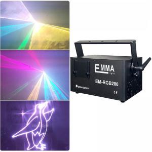 China MINI 7W Analog Modulation RGB laser with SD Card,outdoor Rgb Laser Light with 30k-40K-50k Scanner supplier