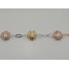 Wholesale 925 Sterling Silver Charm Bracelet Fashion Jewelry 13pcs