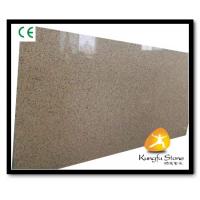Xiamen Kungfu Stone Ltd supply Yellow Quartz Stone Countertops Slab In High quality and cheap price