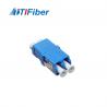 China Duplex PC UPC APC LC Fiber Optic Adaptor With Low Insert Loss wholesale