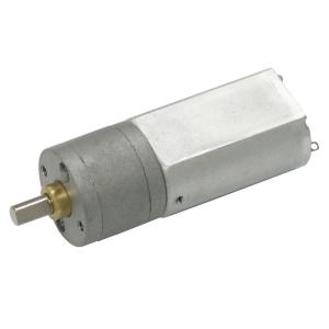 China Micro Brush 3V - 24V DC Gear Motor High Torque 20mm With 4mm D Shaft supplier