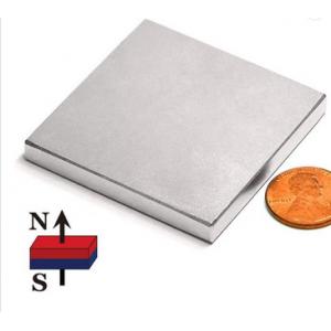 China Industrial Rare Earth Magnet Block High Coercivity Neodymium - Iron - Boron Material supplier
