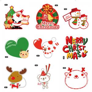 China Christmas Theme Gifts Self Adhesive Sticky Labels Custom Adhesive Labels supplier