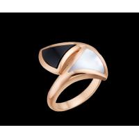 China   DIVAS’ DREAM ring in 18 kt pink gold ring with black onyx and mother of pearl. Ref. AN857049 on sale