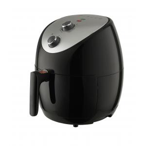 China Black Modern Home Digital Air Fryer , 3.5 Liter Air Fryer With Detachable Basket supplier