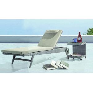 China Outdoor adjustable chaise lounge chair-3002 supplier