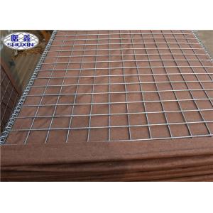 China Defensive HESCO Barriers Blast Wall Against Explosions Oxidation - Resisting Feature wholesale