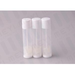 China 5g Volume Lip Balm Tubes With White Cap , Unique Lip Balm Packaging supplier