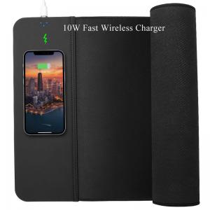 China Multifunctional 10W Wireless Charger Mouse Pad For Office And Home supplier
