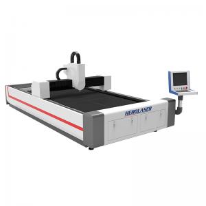 China Metal And Non Metal CNC Fiber Laser Cutter Herolaser MAX / RECI / IPG supplier