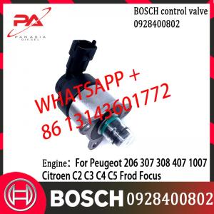 China BOSCH Metering Solenoid Valve 0928400802 Applicable To Peugeot 206 307 308 407 1007 Citroen C2 C3 C4 C5 Frod Focus supplier