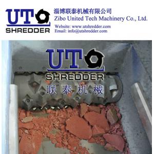 China good quality blade & knives in single shaft shredder / one rotor crusher / recycling machines supplier