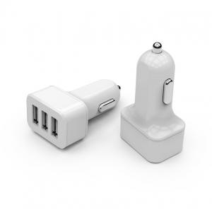 China 5V4.4A 22W Multi Usb Car Charger Adapter with 3 USB Port Output supplier