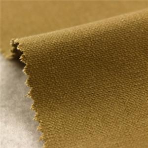 China 269gsm Khaki Polyester Canvas Fabric / Waterproof Canvas Material For Tents supplier