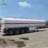 China 6 Compartments Liquid Tanker Trailer Semitrailer With SHACMAN Tractor 4 Axles wholesale