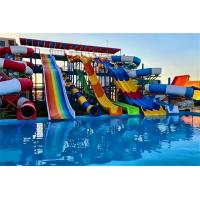 China Swim Accessories Water Park Slide  Kids Tube Slides 5m Height on sale