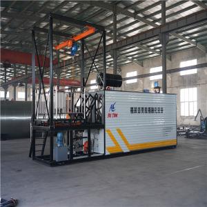 China Diesel Oil Burner Heating Bitumen Decanting Machine Large Size For Drum Packing supplier