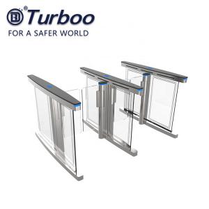 China Office Building Turnstiles Small Size Optical Turnstiles Swing Barrier Gate supplier