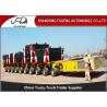 China Multi Axles Hydraulic Modular Trailers / Transportation Trailer Heavy Large Beams wholesale