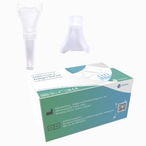 China 10 pruebas/prueba rápida Kit Plastic Fast Reaction de autoprueba del antígeno de la caja wholesale