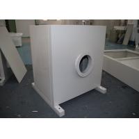 China Customize Clean Room Hepa Filter Box Diffuser Round Duct Interface For Special Vents on sale