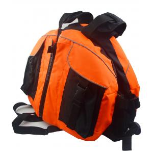 China Adult Kayak Safety Equipment Life Jacket , Canoe Safety Gear Orange Color supplier