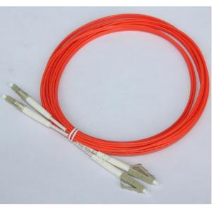 Orange 3M Optical Fiber Patch Cord LC LC Duplex Fiber Jumper Cables