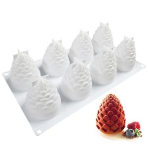 China Handmade Diy Silicone Cake Mold Mousse Silicone Baking Molds Custom 3D Shape supplier