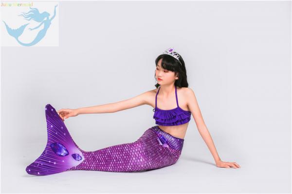 3D Printing Swimmable Mermaid Tails For Kids / Adults Spandex Polyester Material