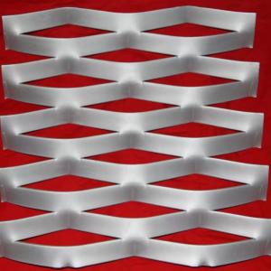 China Isoの証明書は金網のアルミニウムによって拡大されたダイヤモンドの網の正面を拡大しました on sale