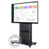 75" AG Glass Android 8.0 Touch Screen Whiteboard For Zoom Remote Video Meeting