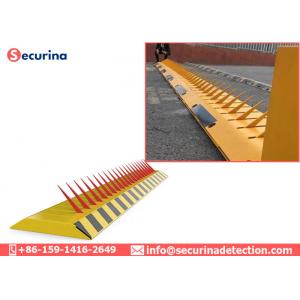 Heavy Duty Traffic Spike Barrier , Automatic Electric Tire Killer