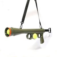 Small Dog Tennis Ball Launcher Gun Long Range Quick Sight Puzzle Training Toy