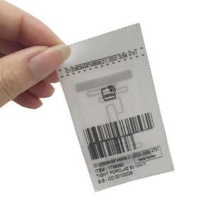 China Apparel Management Printing Custom RFID Garment Tag Wash Care Labels For Clothing supplier