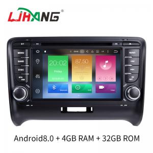 China 7 INCH Audi A4 Dvd Player , BT WIFI Dvd Player ST TDA7388 For Android supplier