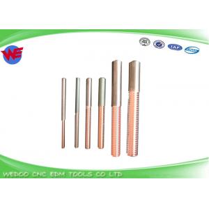 China M5 Tungsten Copper Threading Electrodes / Copper Electrode Without Hole supplier