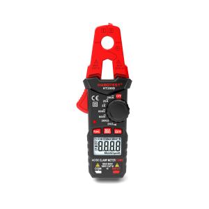 HT200D AC DC Clamp Meter , Mini Clamp Meter With Resistance Data Max Hold / Continuity
