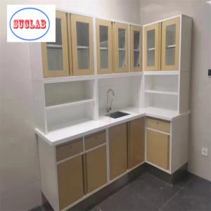 Hospital Lab Furniture Wall Mounted Hospital Clinic Furniture Disposal Cabinet 5 Years Warrant