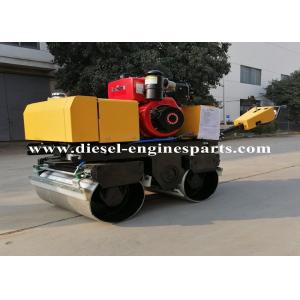 China Hydraulic Drive 800KG Mini Drum Roller Black Mini Vibratory Road Roller supplier